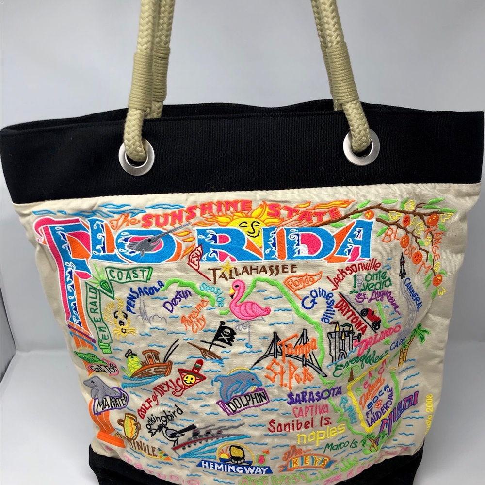 Rare Catstudio Florida state Travel Tote